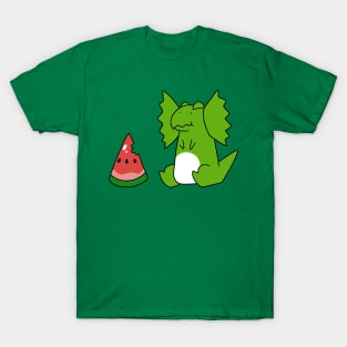 Dilphosaurus Eating Watermelon T-Shirt